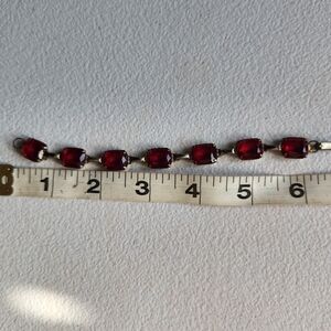 Red Stone Vintage Bracelet